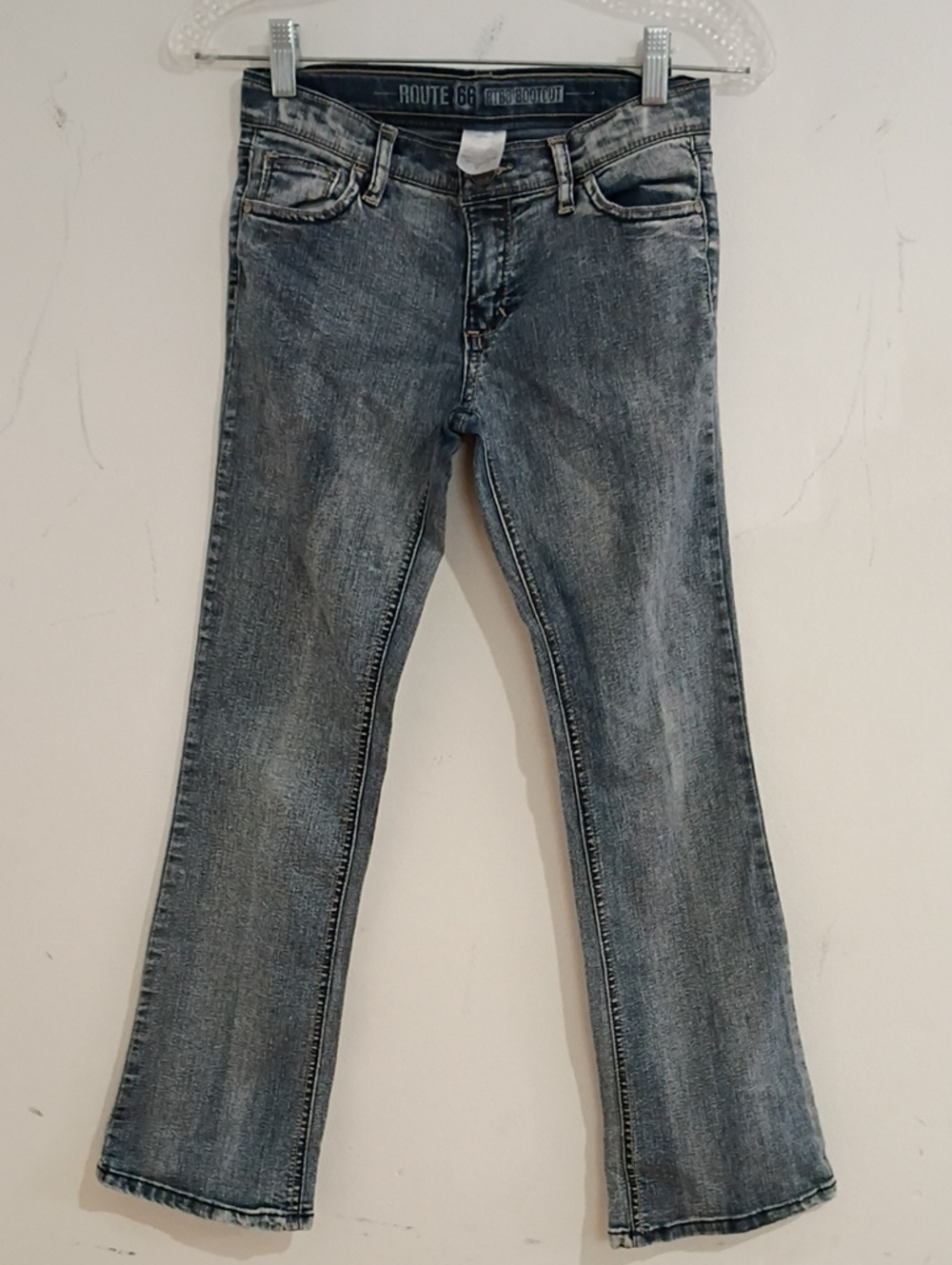 Route 66 Kids Faded Blue Bootcut Jeans